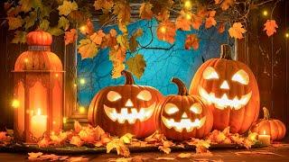 Relaxing Halloween Music - Jack O' Lanterns  Spooky Sounds, Autumn Halloween Ambience, Halloween