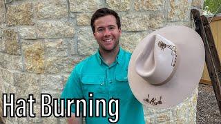 Felt Hat Burning