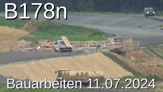 B178n Bauarbeiten 2024-07-11 Oberseifersdorf / Oderwitz