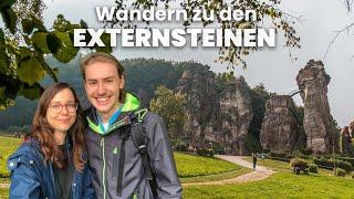 Wandern zu den EXTERNSTEINEN & Lippischer Velmerstot - der höchste Berg im Eggegebirge