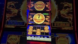 $250 BET MASSIVE JACKPOT HANDPAY WIN DRAGON LINK HOLD N SPIN - HARD ROCK ATLANTIC CITY - $25 Denom