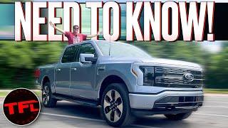 The New All Electric 2022 Ford F-150 Lightning Is MUCH Better Than I Expected - Here's Why!