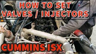 How To: Overhead Set Valves and Injectors on a Cummins ISX