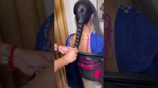 5mins Wedding Hairstyle|#weddinghairstyle #muhurthamhairstyle #hairstyletutorial #hairstylehacks