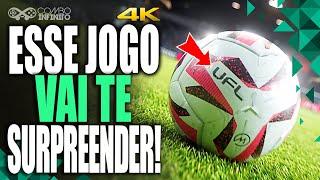 O NOVO Jogo de FUTEBOL Vai te SURPREENDER! UFL Gameplay Inédito!