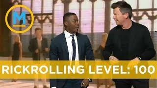 Rick Astley himself ”rick rolls" reporter on live TV | Your Morning