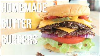 Homemade ButterBurgers, The Culver's Way! - Butter Burger Deluxe Recipe