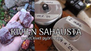 Kivien sahausta | Uudet kivet pyörimään