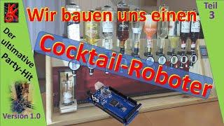 Cocktail-Roboter DIY Projekt Maschinenbau für Cocktails Sommerparty Hit - Robot construction