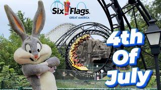 4th Of July At Great America, Big Changes After Merger With Cedar Fair