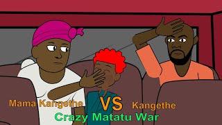 MATATU BATTLE 2 : Mama Kangethe Vs Kangethe War In Matatu #bobkichwangumu #tuneroanimations