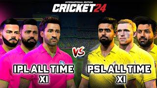 IPL All Time XI vs PSL All Time XI  - Thriller - Cricket 24