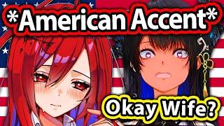 Elizabeth's Sudden American Accent Caught Nerissa Off Guard 【Nerissa Ravencroft / Hololive EN】