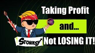 Trading Bitcoin with Stonksy - Taking Profit and NOT LOSING IT!!! Not Financial Advice!!!! DYOR $BTC