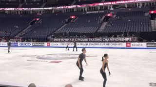 Calalang/Johnson - FS run-thru #USChamps22 1/4/22