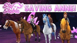 Saving Anne Story Quest Reaction - Let's Play Star Stable *spoiler alert*