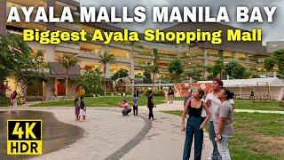 Ayala Malls Manila Bay Tour | The Biggest Ayala Mall Near Casino Resorts in Parañaque, Philippines