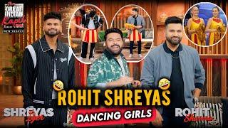 Rohit Shreyas As Dancing Girls  | Cheer Girls Fun With Cricketers On The Great Indian Kapil Show