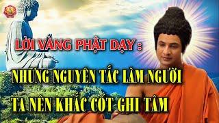 Lời Vàng Phật Dạy : Nguyên Tắc Làm Người Nên Khắc Cốt Ghi Tâm - Ngộ Pháp Phật Đà