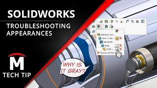 Troubleshooting SOLIDWORKS Appearances - Tech Tip