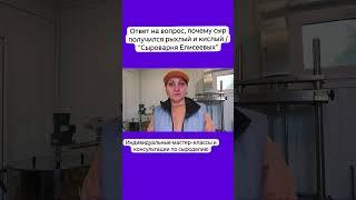 Ответ на вопрос, почему сыр получился рыхлый и кислый / "Сыроварня Елисеевых"