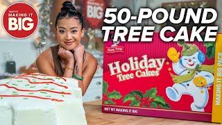 I Made A 50-Pound Little Debbies Tree Cake