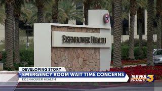 Patients raise concerns about hospital wait times at Eisenhower Health