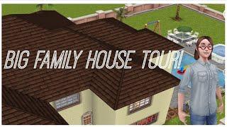 Big Family House Tour | Sims Freeplay