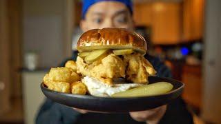 LION'S MANE MUSHROOM SANDWICH | #bestever