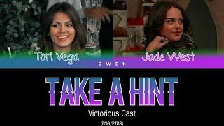 Victorious Cast 'Take a Hint' Color Coded Lyrics (ENG/PTBR)