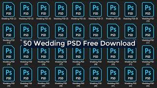 Wedding Album Design PSD Free Download | 12x36 Wedding PSD Templates VOL 6