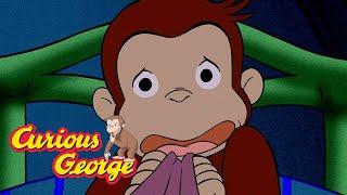 George in the Dark  Curious George  Kids Cartoon  Kids Movies