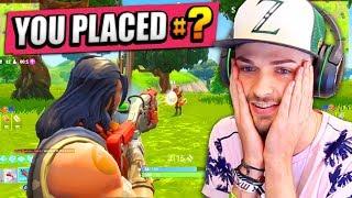 Ali-A's FIRST TIME playing FORTNITE: BATTLE ROYALE! - (RANK #1?)