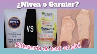 Nivea Sun BB Cream Vs Garnier Express Todo En 1 Tono ¿Cuál es mejor?