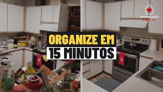 ORGANIZAÇÃO RÁPIDA: CASA ORGANIZADA EM 15 MINUTOS: Dicas Infalíveis para Resultados Imediatos