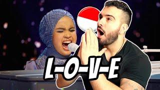  Putri Ariani - L-O-V-E (British REACTION To Indonesian Music)