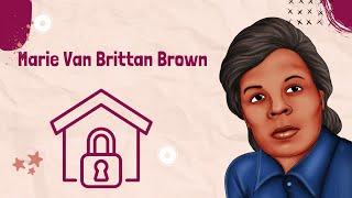 Marie Van Brittan Brown | Black History Nugget | Black History for Kids