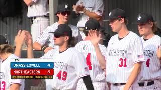 Highlights | Northeastern Baseball vs. UMass Lowell | May 16, 2023