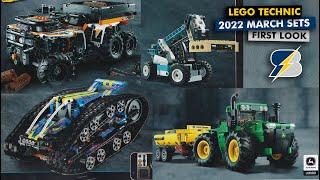 LEGO Technic March 2022 sets first detailed look from the official catalogue!