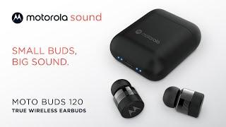 UNBOXING MOTO BUDS 120 TRUE WIRELESS EARBUDS