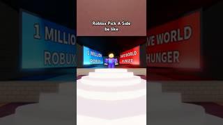 Roblox Pick A Side #potemer #robloxanimation #roblox