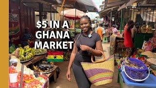 WHAT $5 CAN GET YOU IN GHANA | COST OF LIVING IN GHANA West Africa | EXPLORE GHANA