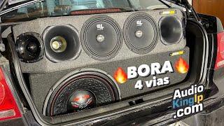 INSTALACION DE SONIDO 4 VIAS EN VW BORA