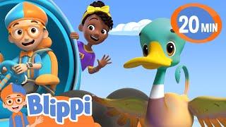 To The Farm! | Blippi & Meekah's Road Trip | Kids Fun & Educational Cartoons