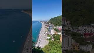 Georgia, kvariati black sea coast is beating in summer ️