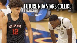 #1 Player AJ Dybantsa vs #2 Cameron Boozer Face Off in Front of NBA Scouts Mic’d Up!