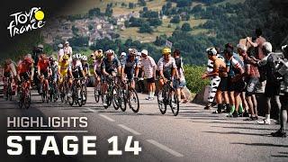 Tour de France 2024, Stage 14 | EXTENDED HIGHLIGHTS | 7/13/2024 | Cycling on NBC Sports