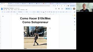 Como Hacer $10k/Mes Como Solopreneur (Replay)