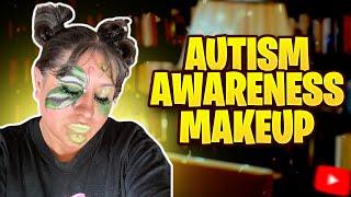 Creating Autism Awareness | Inspired Makeup Look | JgirlBeautyMua