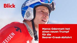 Marco Odermatt hat einen neuen Trumpf für die Beaver-Creek-Abfahrt